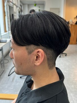 フゥ 宇都宮(FeU) 波巻きパーマメンズパーマメンズヘアツーブロックツイストパーマ