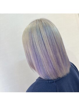 リジィー(Li Gee) white color×inner purple