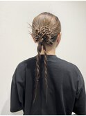 【lilly 新宿】#タイトヘアセット#カチモリヘア#ヘアアレンジ