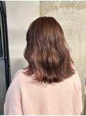 大人ピンクベージュ