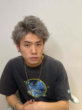 フランズ いわき(FLUNS) カルマパーマ/ベリーショート/ダークアッシュ/ニュアンスパーマ