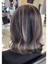 シャンプーボーイエイムス(SHAMPOO BOY aims)&nbsp;グレージュハイライト