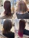 ヘアアンドネイル シーソー(Hair&Nail Seesaw)の写真/Seesawこだわりの艶カラー!白い髪でも黒い髪でも楽しむ事でほっぺた上がる気持ちで溢れる【田端/西日暮里】