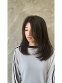 ブリーチなしカラー/オリーブアッシュ/20代30代