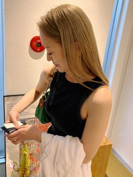 シテン(SITEN) ハイブリーチ/ベージュ/ストレート