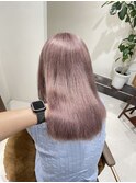 くびれヘア/アプリコットオレンジ/夏のヘアアレンジ/茅ヶ崎駅