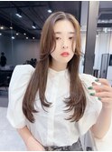 30代/40代/50代/大人ヘア/長め前髪/髪質改善/地毛風ストレート