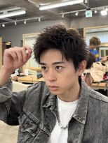アイトーキョー 池袋(AI TOKYO) アップバングショートツーブロック短髪