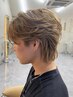 カット＋カラー / ￥12000 ［カルマヘア/センターパート/渋谷美容室］