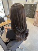 美髪_髪質改善_アッシュブラウン