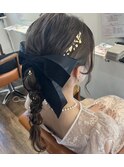 お呼ばれヘアセット