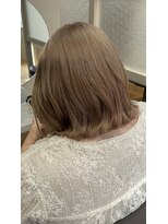フォート(FORT)&nbsp;m43_ミルキーベージュ/ミルクティー/ブリーチ/ケアカラー/ボブ