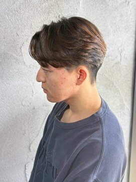 サイクル(CYCLE) [MEN’S HAIR/サーフカール/刈り上げセンターパート/伊勢崎]