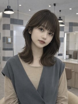 オリーブスバイネオリーブ(Olive's by neolive) くびれヘア_レイヤー_前髪_ハイライト_顔周り_新宿