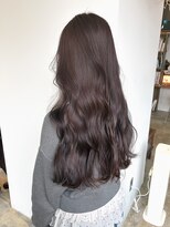 ヘアーアイストゥーレ(HAIR ICI TRE) ブリーチなしカラー ラベンダーグレージュ春カラー担当渡辺聖