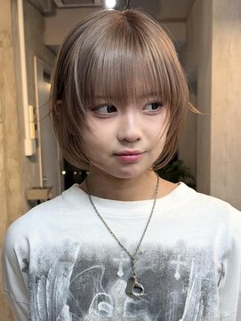 フォート(FORT) シャギーカット/レイヤーカット/ミルクティーブラウン/ショート