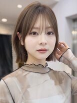 サンド クリア 横浜本店(sand clear) 耳かけでも盛れる大人くびれボブ