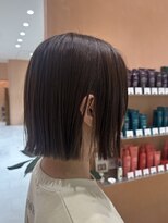 トリコ アヴェダ ららテラス北綾瀬(tricot AVEDA) ミニボブ/切りっぱなしボブ/ショートボブ/ナチュラルブラウン