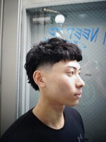チルチェア 池袋(CHILL CHAIR)&nbsp;French crop ×  burst fade 〈池袋/ barber〉