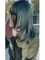サラ HAIR&MAKE SALA 相模大塚店&nbsp;グリーンカラー