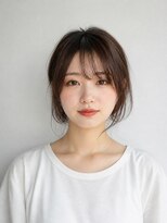 カグヤ 高柳店(Kaguya)&nbsp;オレンジブラウンメニュアンスボブ