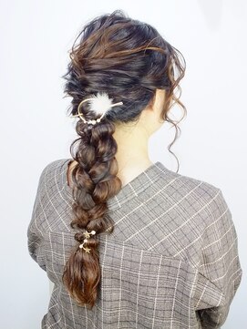 コティー ヘアアンドビューティー(Cottie HAIR&BEAUTY) ♪ガーリーロング×編おろし♪