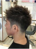 爽やかベリーショート×ツーブロック