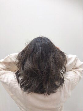 ハーフバックス 堀之内店 グレージュハイライト