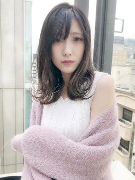 ギンザカミノア 高崎店(GINZA CAMINOIA) イルミナカラーとハイライトで魅せる大人ミディアム