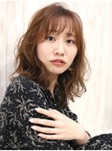 【Lond charme】ナチュラルほつれウェーブミディ