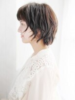 ヘアメイク ナル(hair make nalu)&nbsp;ふんわりシルエットの外ハネボブスタイル