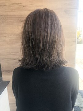 ピシェ ヘア デザイン(Piche hair design) こなれハイライト ロブ