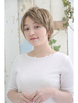 ネオリーブアイム 横浜西口店(Neolive aim) 大人可愛いハンサムショート☆【横浜】