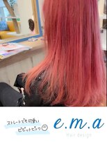 エマヘアデザイン(e.m.a Hair design)&nbsp;ビビットピンク