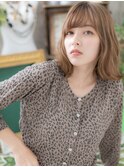 外人風カラー切りっぱなしくびれミディa川口20代30代40代