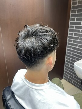 ヒロギンザ 八重洲店(HIRO GINZA) 外国人風フェードパーマ