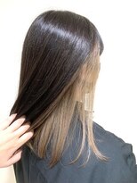 アズール 草加(azule)&nbsp;透明感ベージュ　インナーカラー