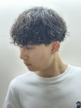 ロンド ローガン 名駅(Lond LOGAN) 緩め波巻きスパイラルパーマ メンズ名駅名古屋