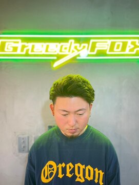 グリーディーフォックス 代々木(Greedy FOX) 波巻き/ハイライト/マッシュパーマ/ウルフ[シェービング]