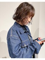 カフ(CAF)&nbsp;CAF 照下 似合わせカット　イメチェン 大阪パーマ