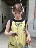 大人気♪ボブでもできる！リボンアレンジ特別なイベントに◎