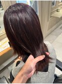 美髪20代30代髪質改善ハイライトインナーカラー立川