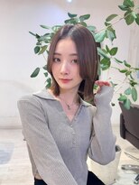 レイラバイアフロート 吉祥寺(Lila by afloat)&nbsp;ストレートボブ/前髪なしボブ/センターパートボブ