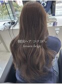 吉岡Style/韓国ヘア/brown beige