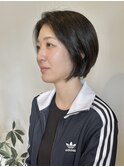 クールタイトショートボブ