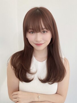 ユーフォリア 新宿店(Euphoria) 韓国へア似合わせレイヤーカット前髪顔周りカット大人美人