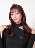 ピンクブラウンで可愛らしさup