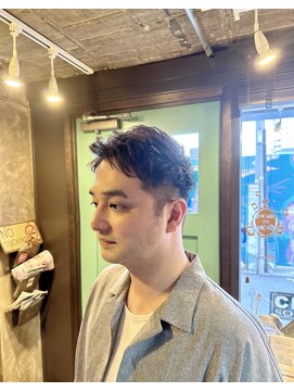 ドルチェ(Dolce) men's cut×dark brown