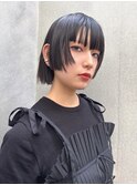 黒髪ボブ・ボブカット・黒染め