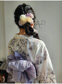 ヘアセット&浴衣着付け